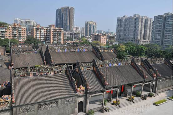 A scenic view of Guangzhou Chenjia Citang
