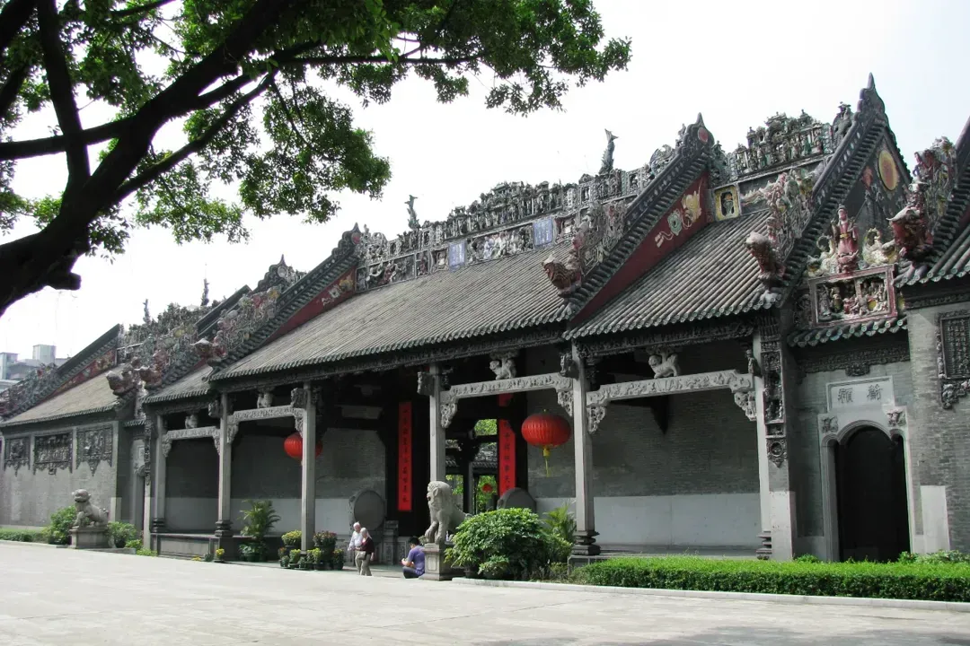A scenic view of Guangzhou Chenjia Citang