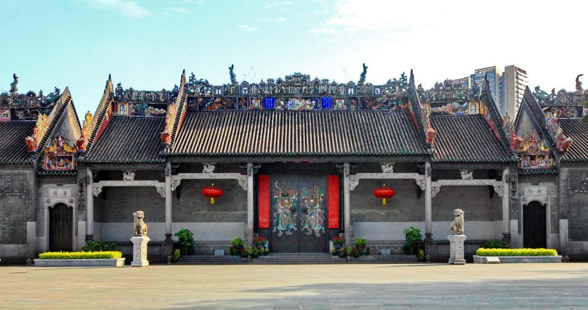 A scenic view of Guangzhou Chenjia Citang