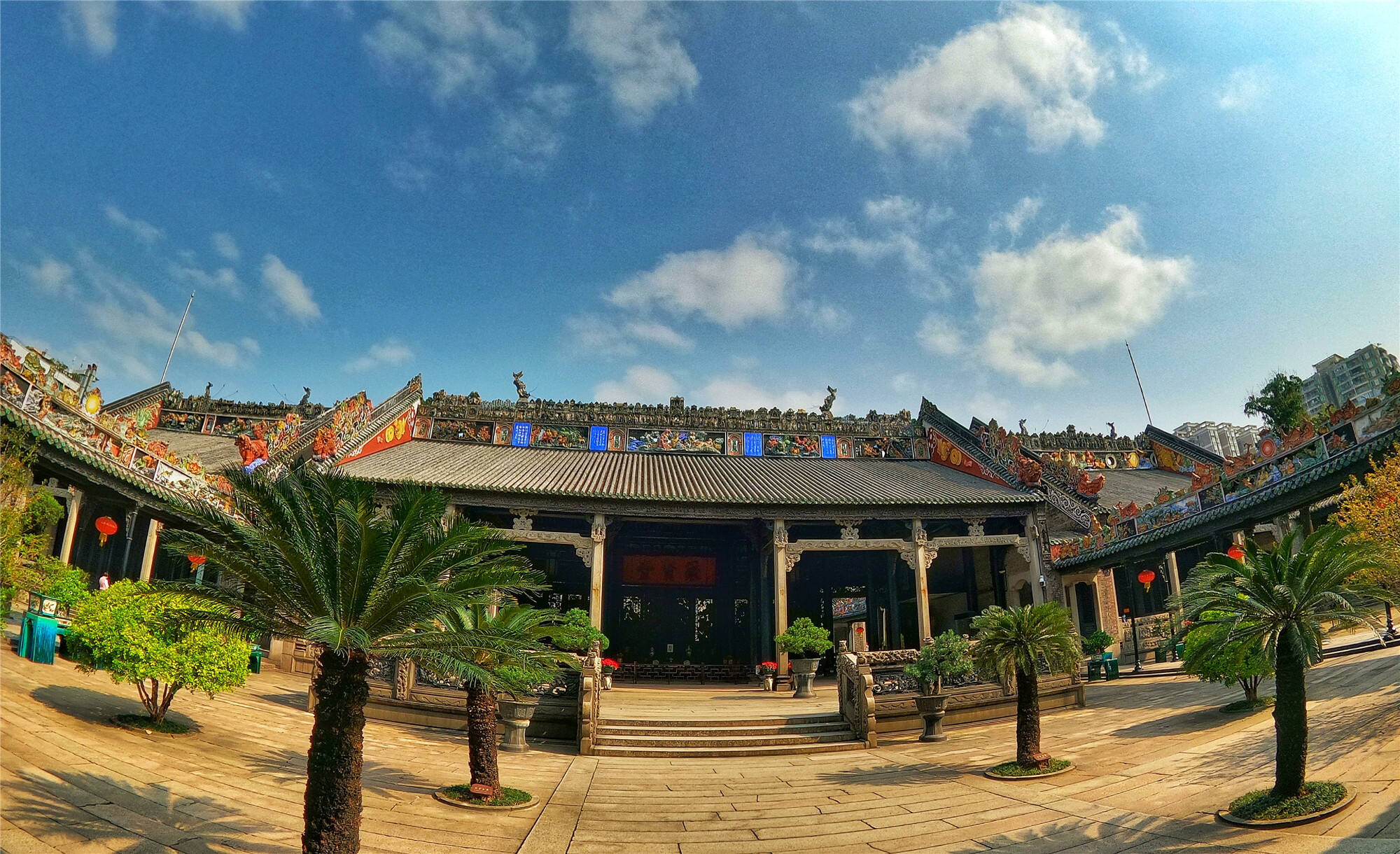 A scenic view of Guangzhou Chenjia Citang