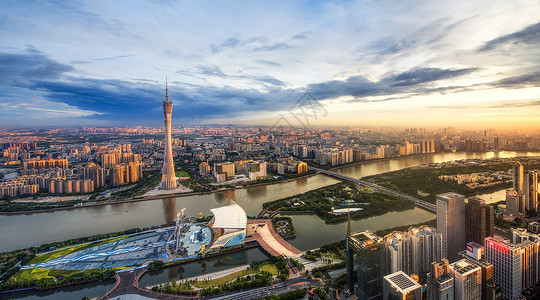 A scenic view of Guangzhou Guangxiaosi