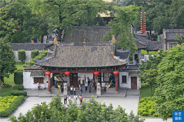 A scenic view of Guangzhou Guangxiaosi