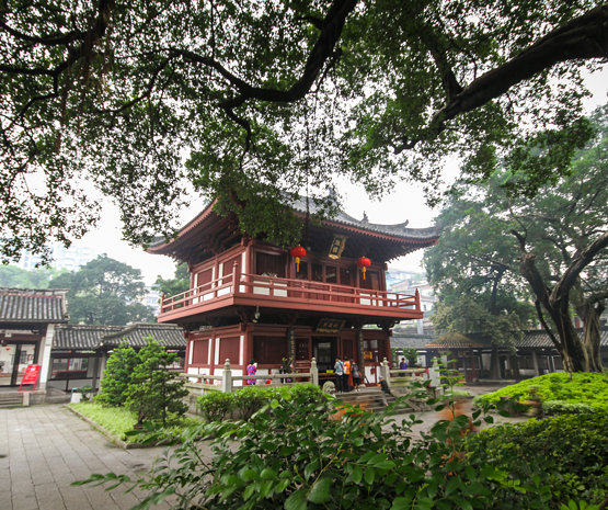 A scenic view of Guangzhou Guangxiaosi