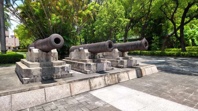 A scenic view of Guangzhou Humen Paotai Jiuzhi
