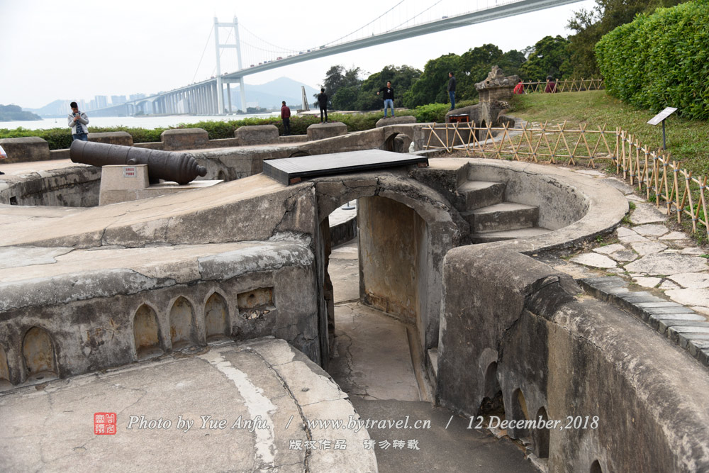 A scenic view of Guangzhou Humen Paotai Jiuzhi