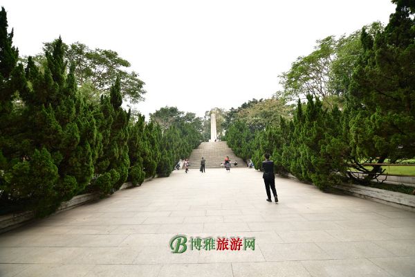 A scenic view of Guangzhou Sanyuanli Pingyingtuan Yizhi