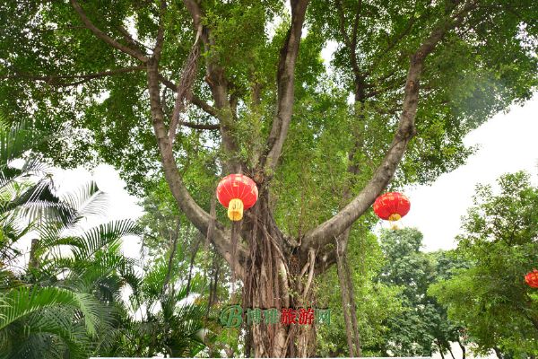 A scenic view of Guangzhou Sanyuanli Pingyingtuan Yizhi