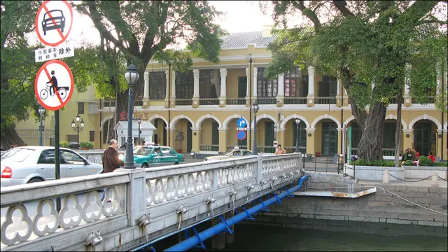 A scenic view of Guangzhou Shamian Jianzhuqun