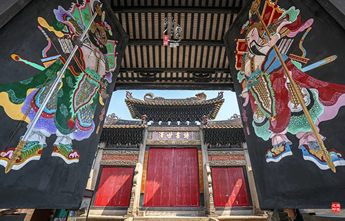 A scenic view of Guangzhou Shawan Liugengtang