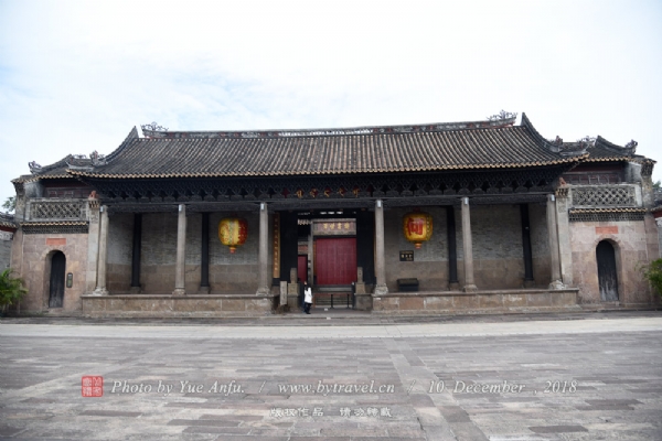 A scenic view of Guangzhou Shawan Liugengtang