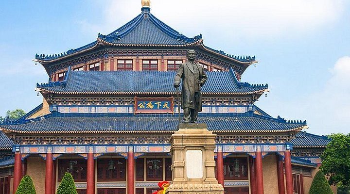 A scenic view of Guangzhou Shawan Liugengtang