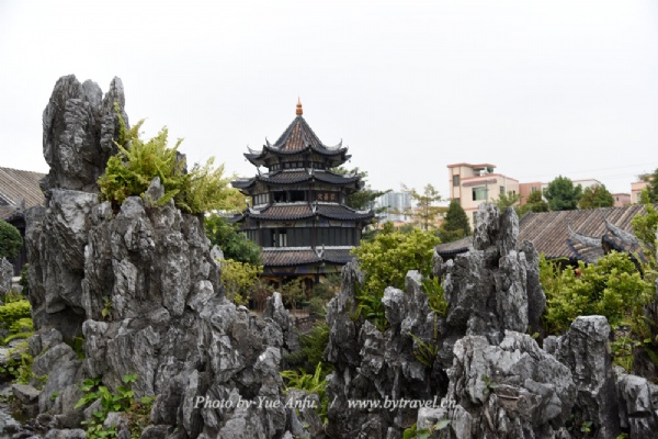 A scenic view of Guangzhou Yuyin Shanfang