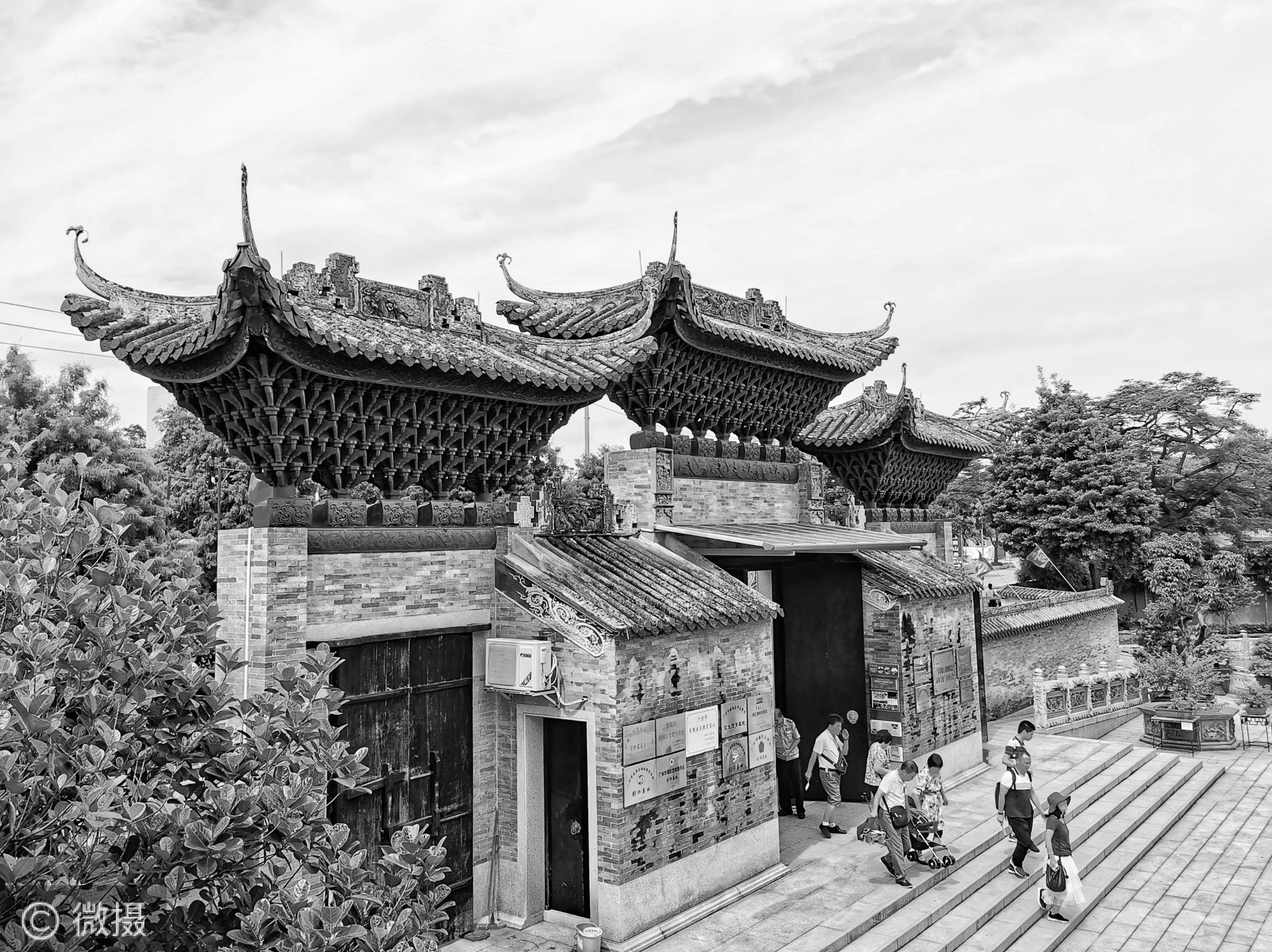 A scenic view of Guangzhou Yuyin Shanfang