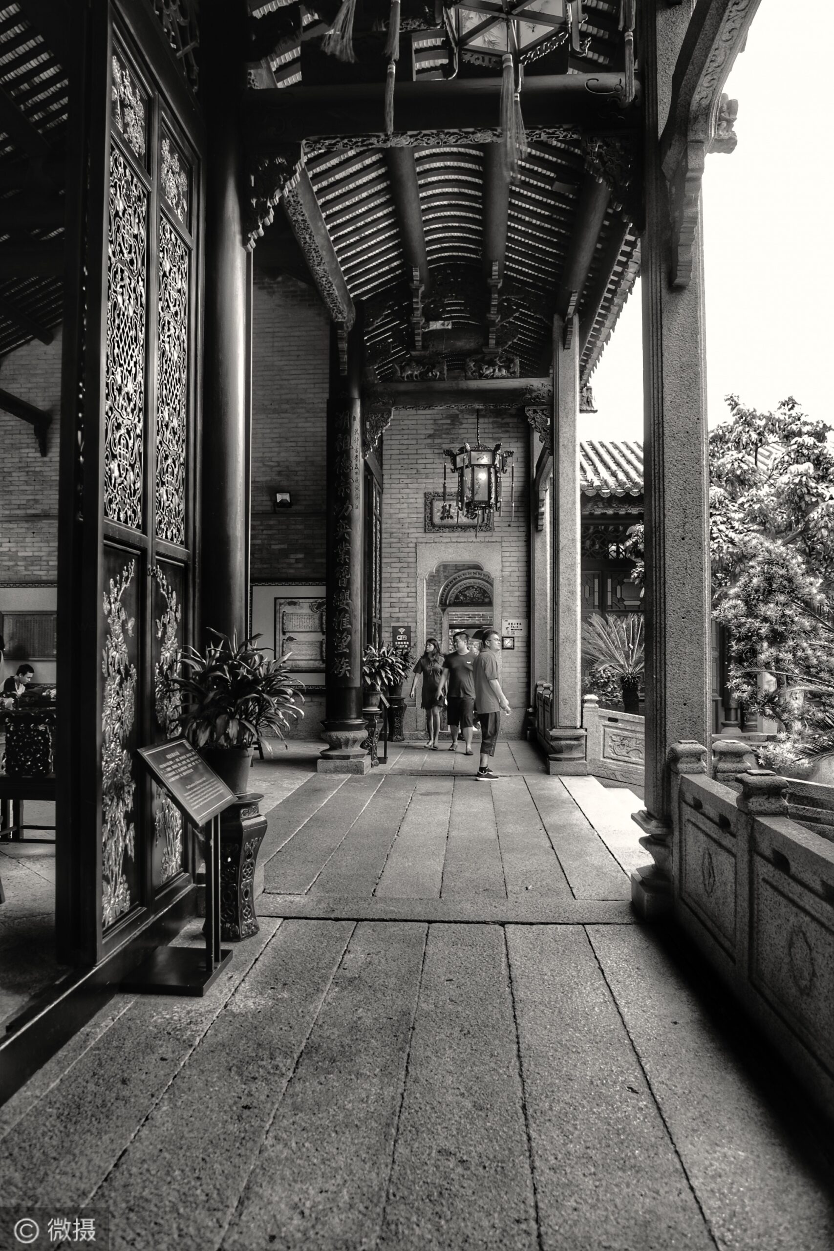 A scenic view of Guangzhou Yuyin Shanfang