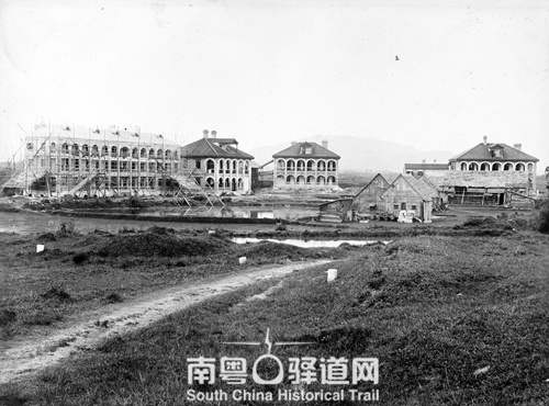 A scenic view of Guangzhou Zhonggong Guangdongqu Zhiweihui Jiuzhi