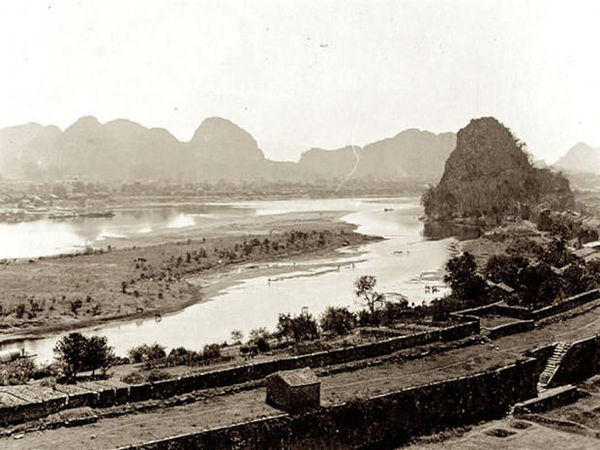 A scenic view of Guilin Dayan Yizhi