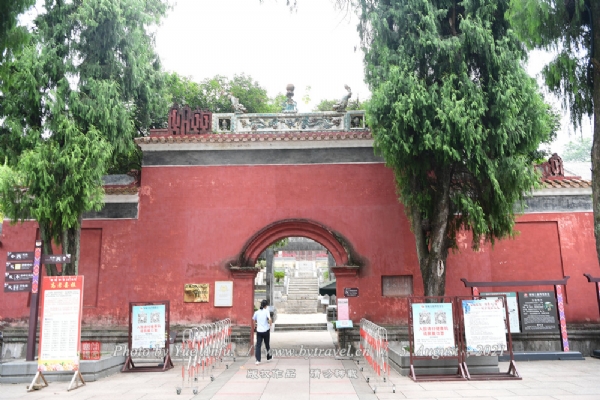 A scenic view of Guilin Gongcheng Gujianzhuqun