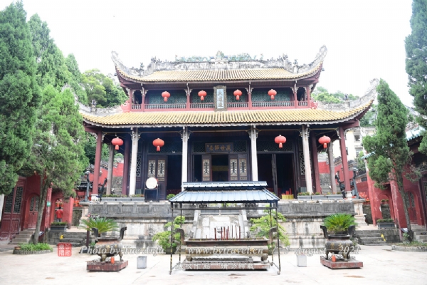 A scenic view of Guilin Gongcheng Gujianzhuqun