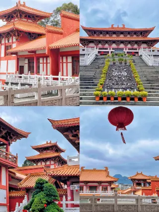 A scenic view of Guilin Gongcheng Gujianzhuqun