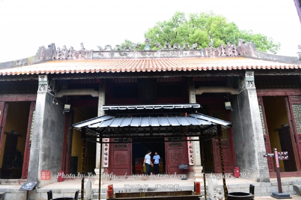 A scenic view of Guilin Gongcheng Gujianzhuqun