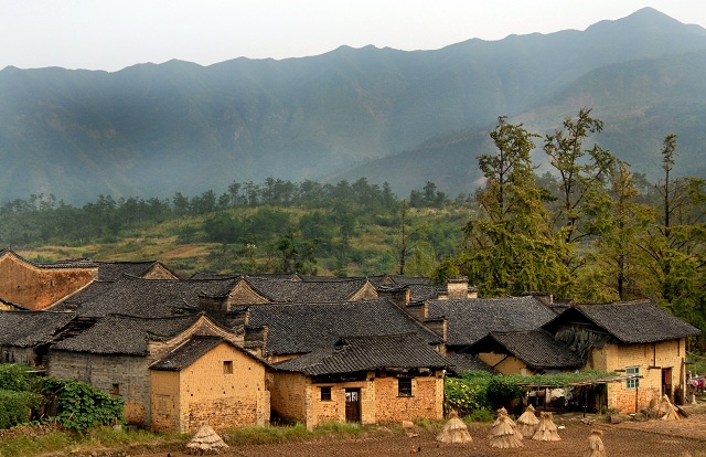 A scenic view of Guilin Jiangtoucun Changganglingcun Gujianzhuqun