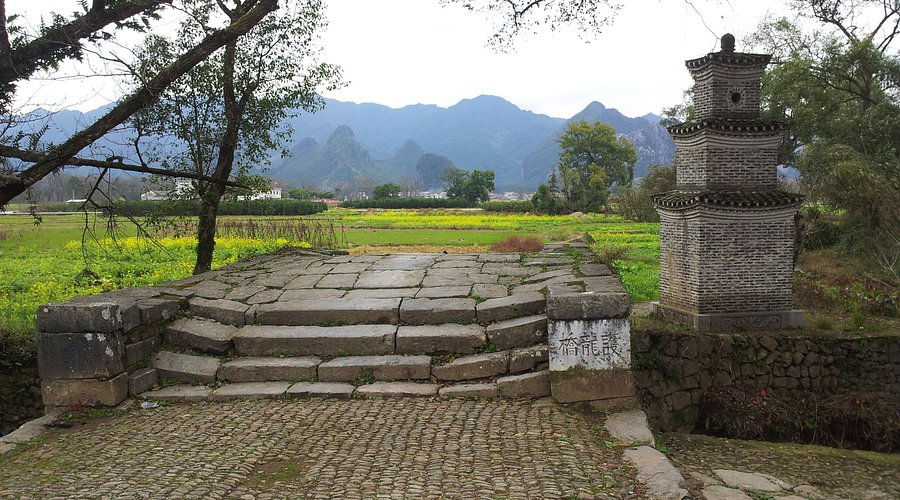 A scenic view of Guilin Jiangtoucun Changganglingcun Gujianzhuqun