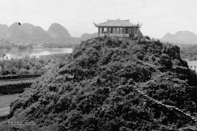 A scenic view of Guilin Shike