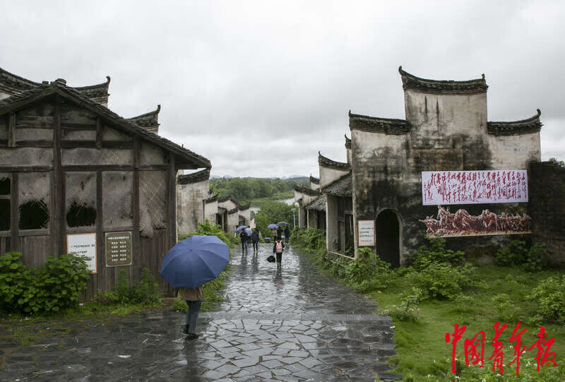 A scenic view of Guilin Xiangjiang Zhanyi Jiuzhi