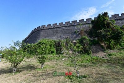 A scenic view of Guilin Yongningzhoucheng Chengqiang