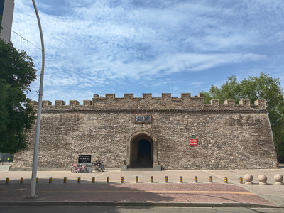 A scenic view of Guyuan Gucheng Yizhi