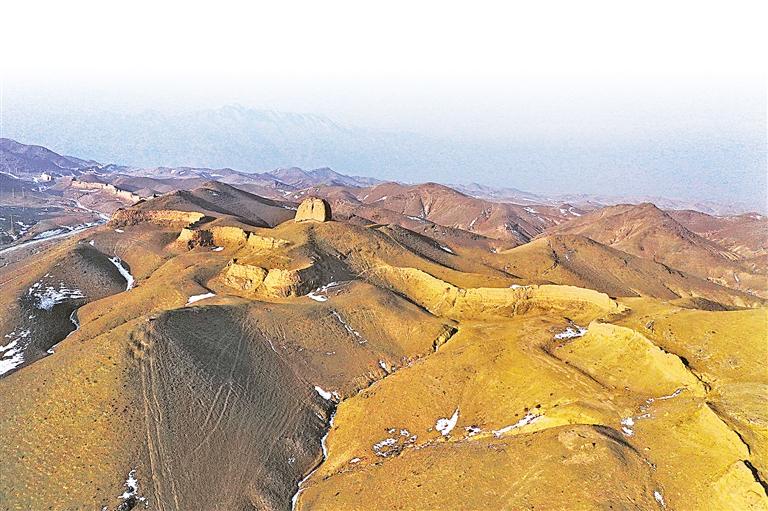 A scenic view of Guyuan Gucheng Yizhi