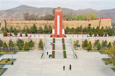 A scenic view of Guyuan Jiangtaibao Geming Jiuzhi