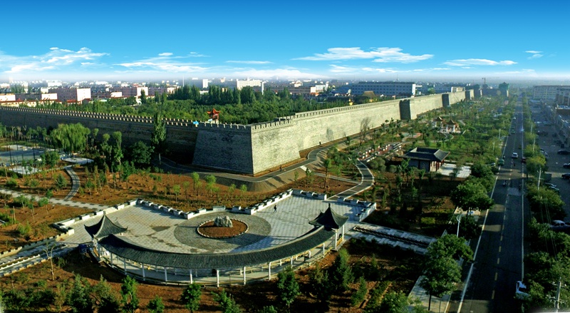 A scenic view of Guyuan Kaicheng Yizhi