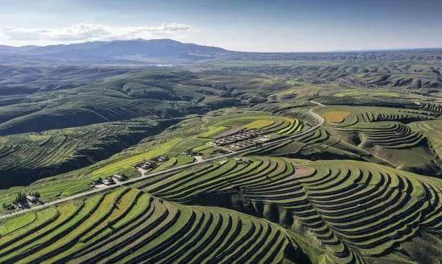 A scenic view of Guyuan Yehezi Yizhi
