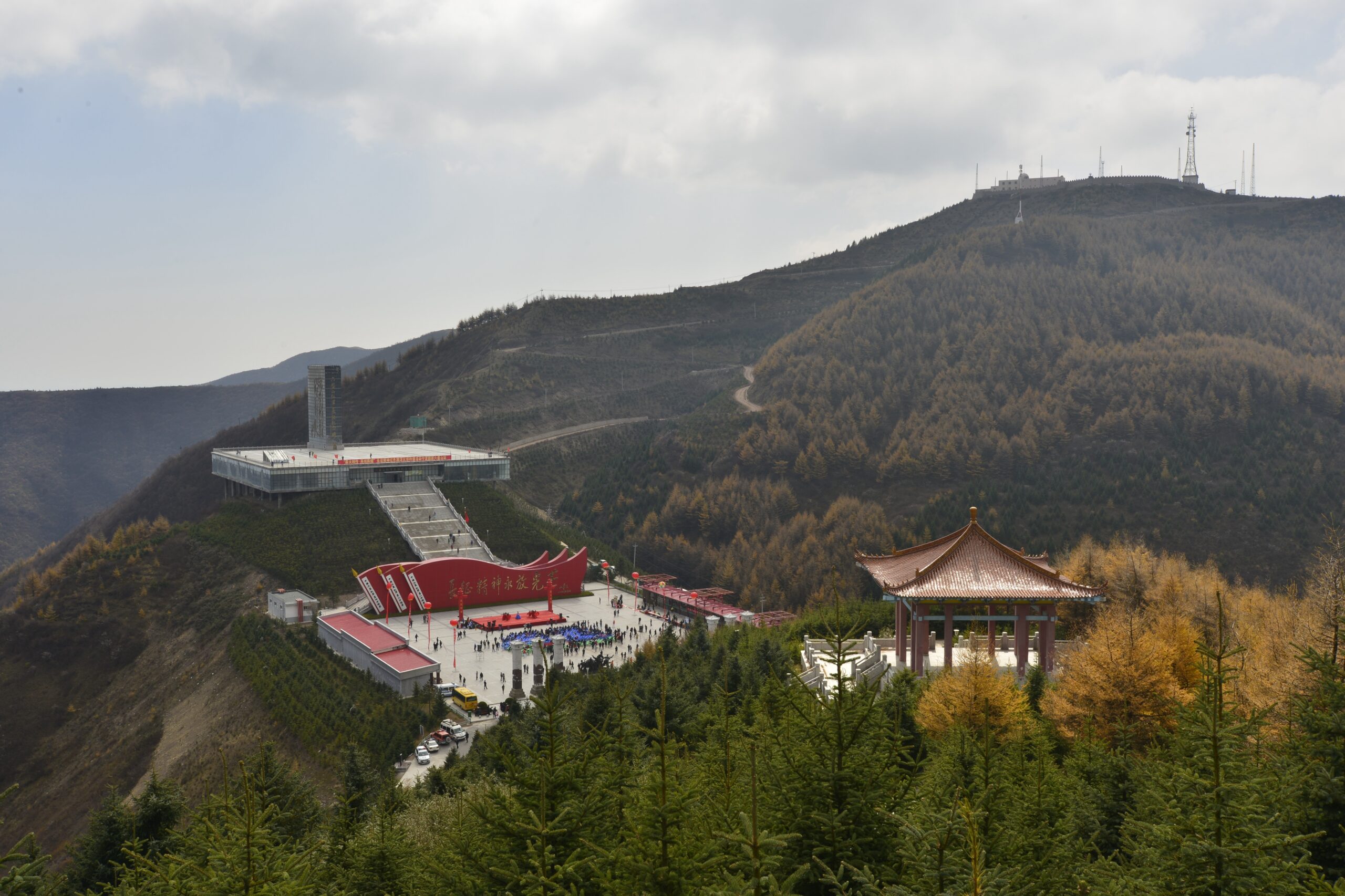 A scenic view of Guyuan Yehezi Yizhi