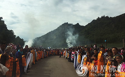 A scenic view of Haidong Quezangsi