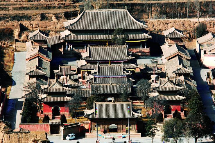 A scenic view of Haidong Qutansi