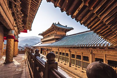 A scenic view of Haidong Qutansi