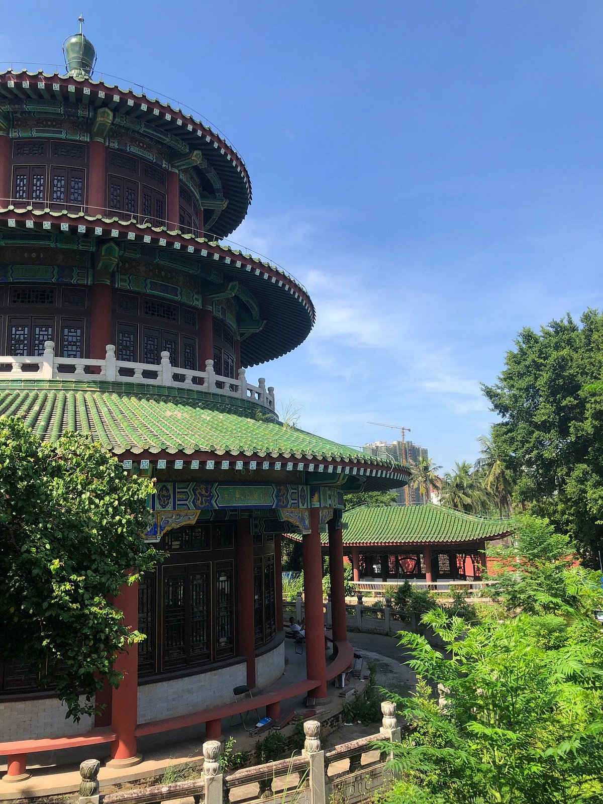 A scenic view of Haikou Hairui Mu