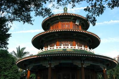 A scenic view of Haikou Hairui Mu