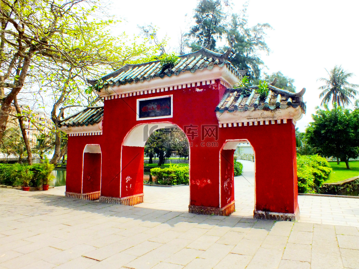 A scenic view of Haikou Wugongci
