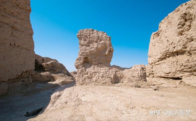 A scenic view of Hami Baiyanggou Fosi Yizhi