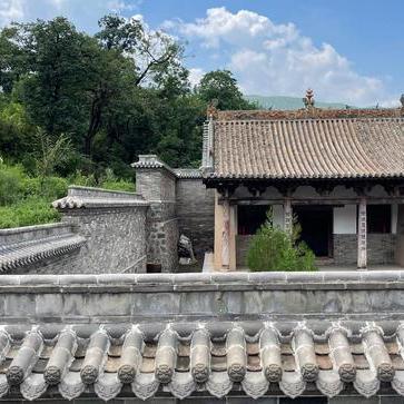 A scenic view of Handan Changle Longwang Temple Main Hall