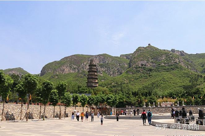 A scenic view of Handan Changle Longwang Temple Main Hall