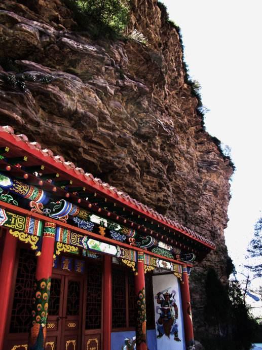 A scenic view of Handan Changuo Temple Site