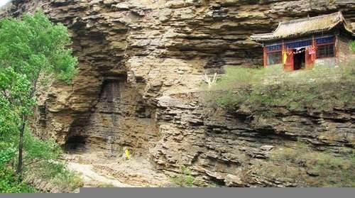 A scenic view of Handan Changuo Temple Site