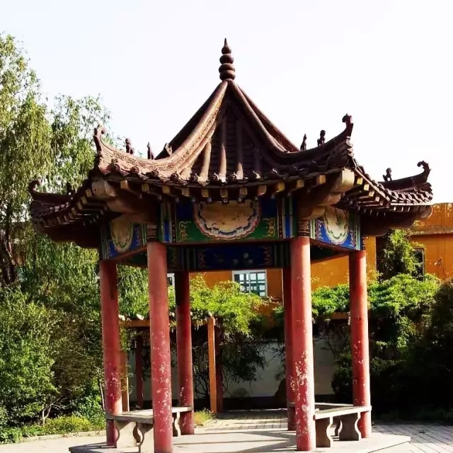 A scenic view of Handan Changuo Temple Site