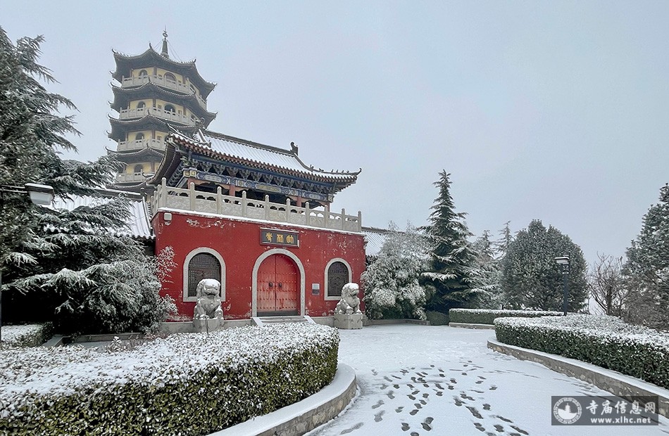A scenic view of Handan Changuo Temple Site