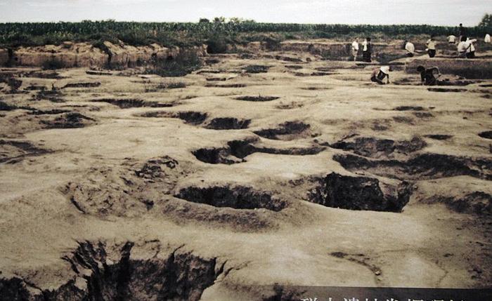 A scenic view of Handan Cishan Site