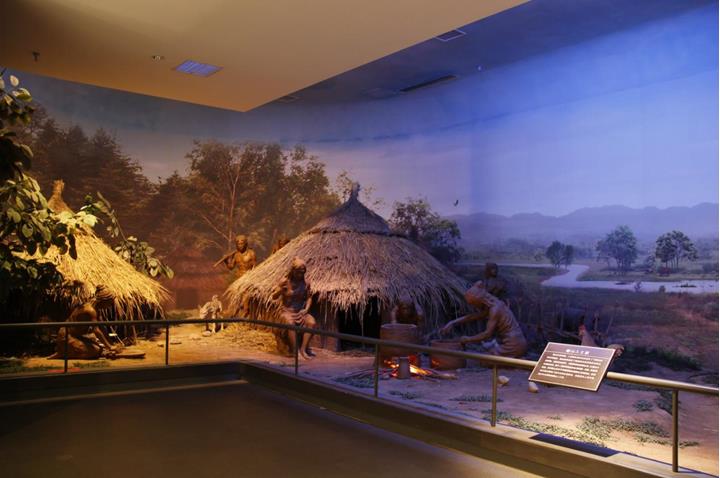 A scenic view of Handan Cishan Site